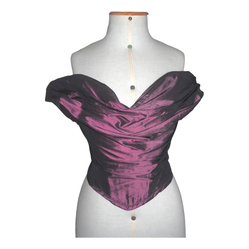 Purple Vivienne Westwood Corset Top